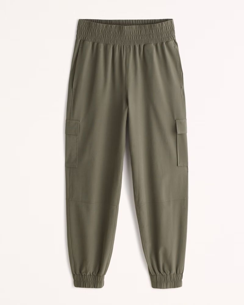 Women's YPB Cargo motionTEK Joggers | Women's New Arrivals | Abercrombie.com | Abercrombie & Fitch (US)