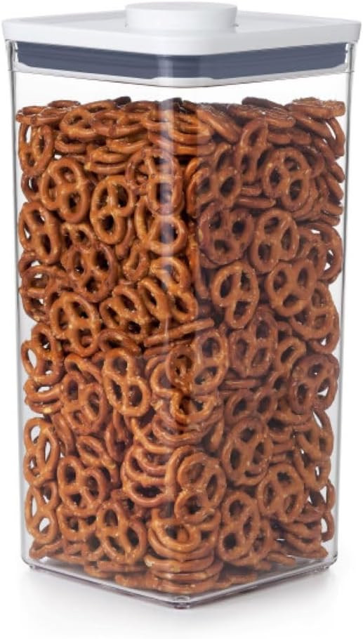 OXO Good Grips POP Container - Airtight Food Storage - Big Square Medium 4.4 Qt Ideal for 5lbs of... | Amazon (US)