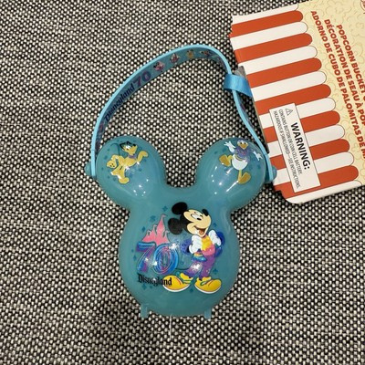 Disneyland 70th Anniversary Mickey Ornament – Balloon Popcorn Bucket | eBay US