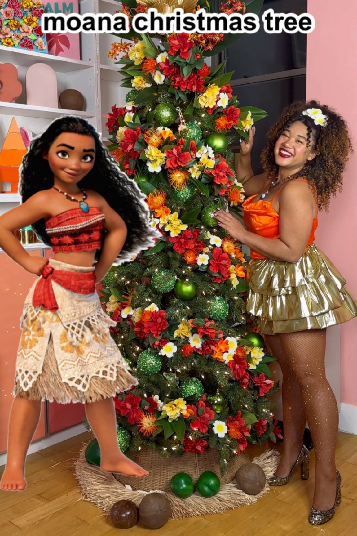 Moana inspired Christmas tree ! 