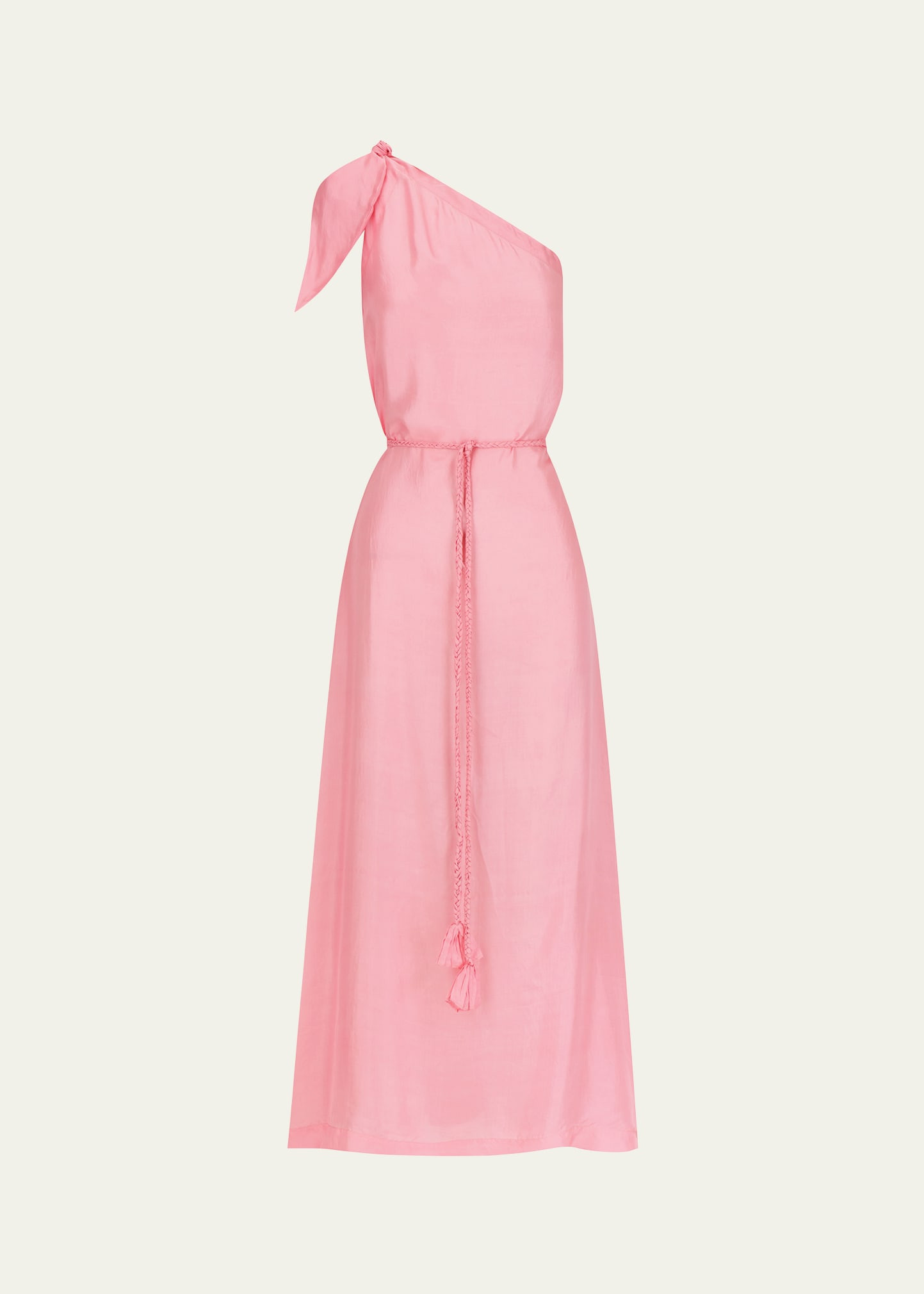 Hannah Artwear Helena One-Shoulder Silk Gown | Bergdorf Goodman