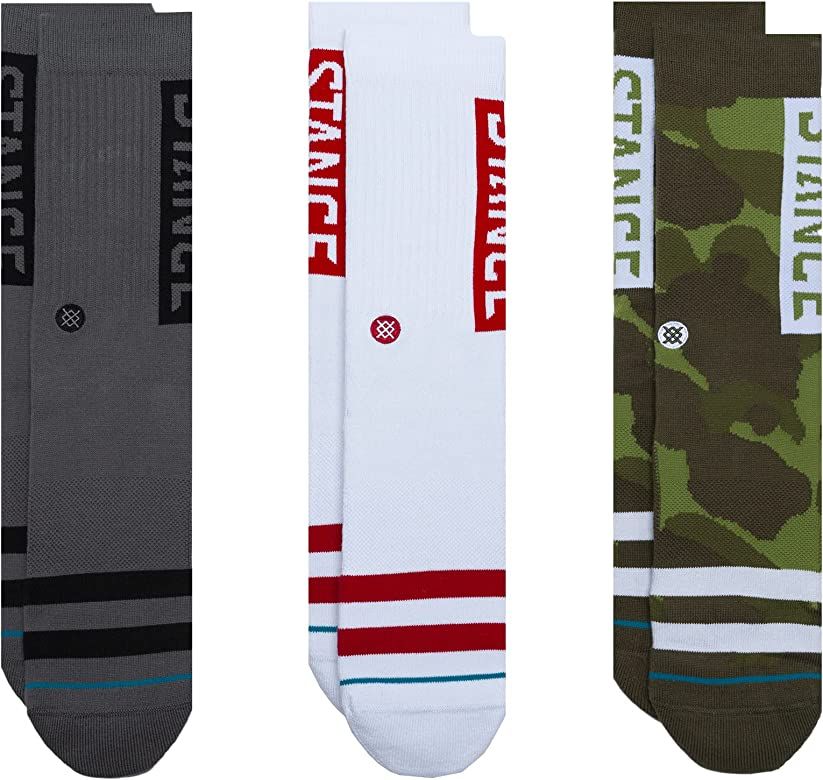 Stance Crew The OG Socks [3 Pack] | Amazon (US)