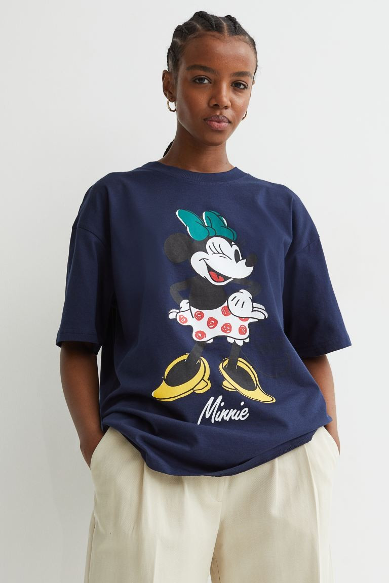 Oversized Printed T-shirt | H&M (US + CA)