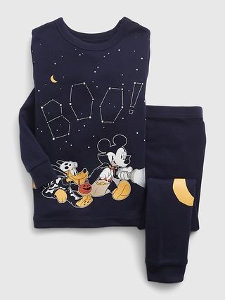 babyGap | Disney 100% Organic Cotton Halloween Mickey Mouse PJ Set | Gap (US)