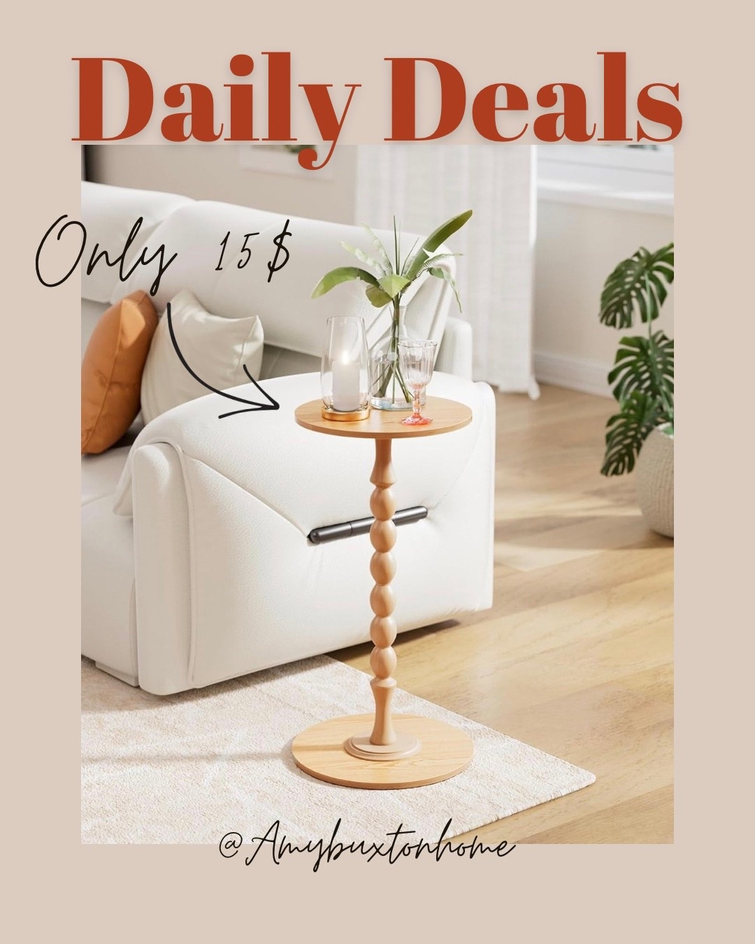 $14.xx 🔥 was $28.xx
Side Table- Narrow Side Table, Small End Table, Luxury Living Room Side Tables for Small Spaces for Living Room, Bedroom, Bathroom, Corners and Office, Natural

#LTKSpringSale #LTKspring #LTKHome