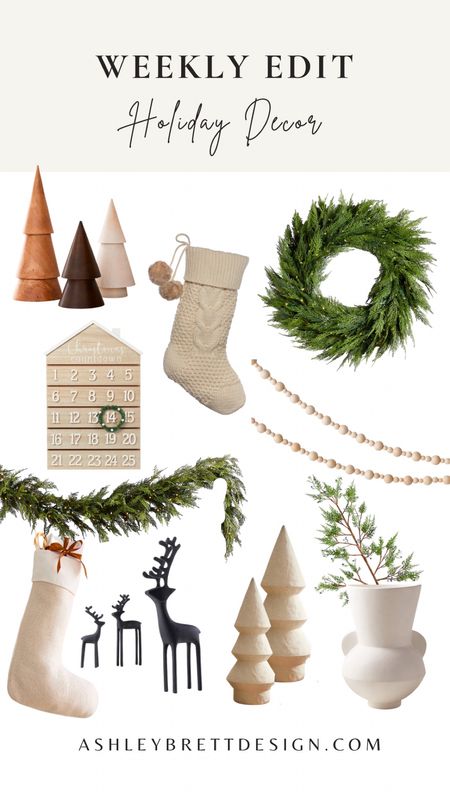 Holiday favourites /  neutral decor. 

#wreath #stockings #neutraldecor #holidaydecor #christmasdecor #christmasdecoration 

#LTKHolidaySale #LTKHoliday #LTKhome