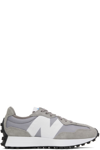New Balance - Gray 327 Sneakers | SSENSE