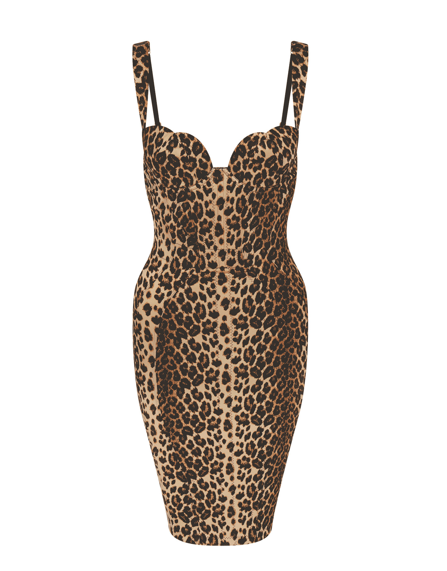 Bryoni Dress in Leopard | By Agent Provocateur All Clothing | Agent Provocateur (US)