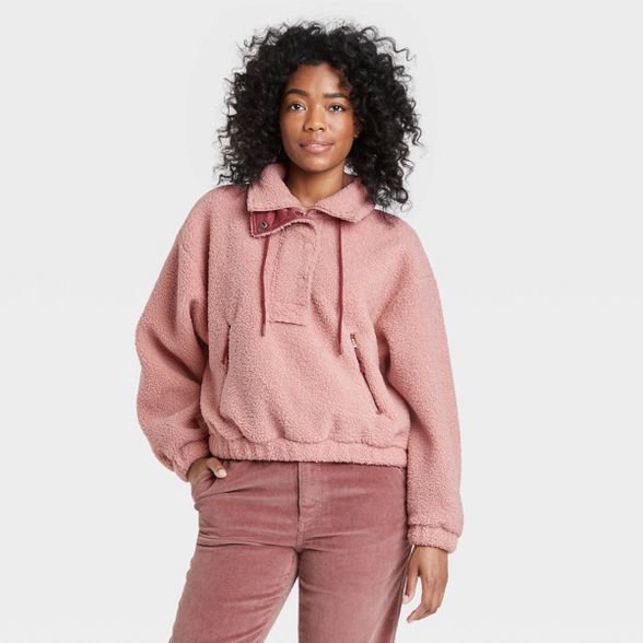 Women's Sherpa Sweatshirt - Universal Thread™ | Target