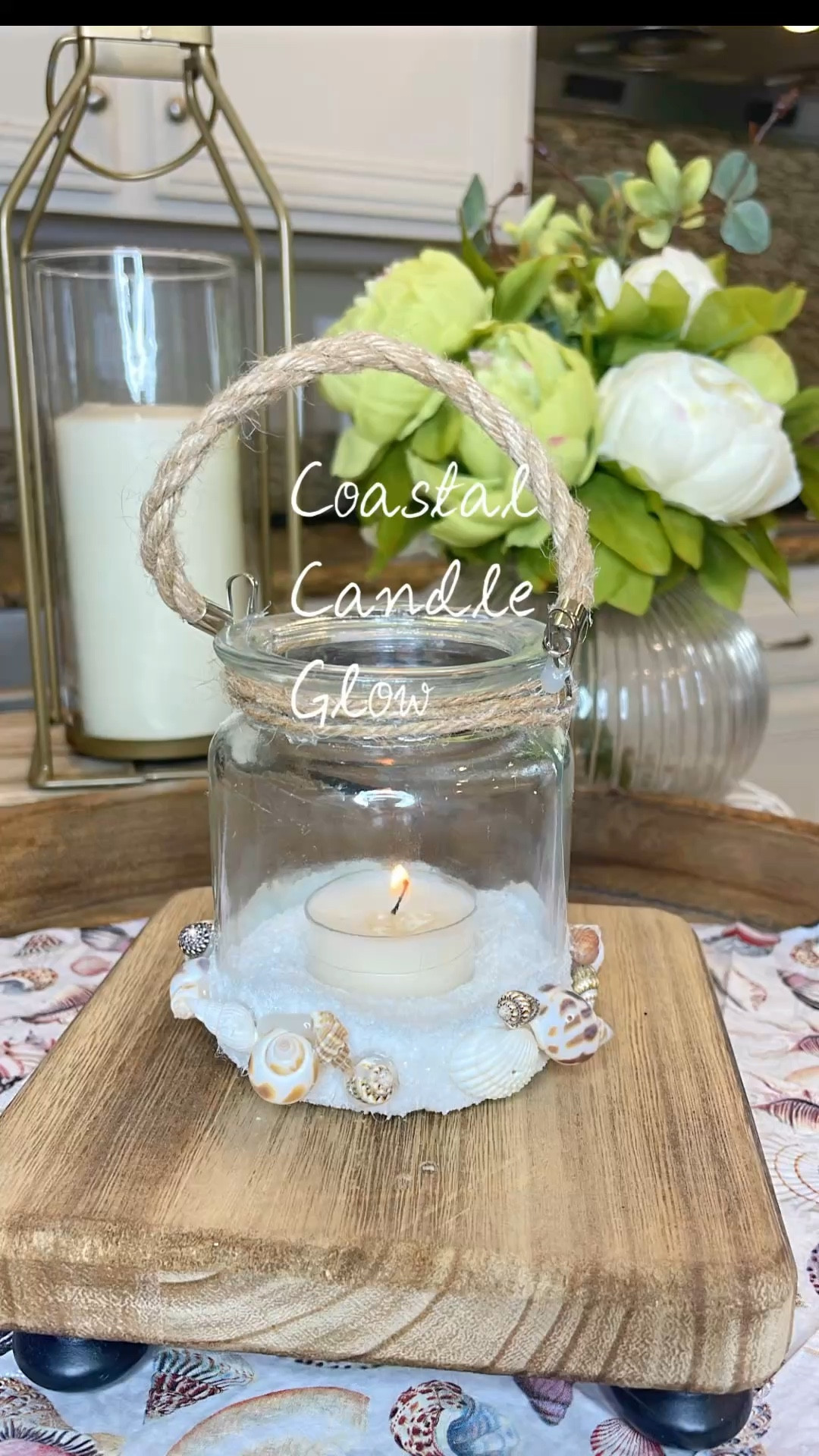 The beach candle you HAVE to make. So easy and beautiful. 

Beach vibes, beach decor, coastal living, diy decor, home decor, candles, shells 

#LTKSeasonal #LTKvlog #LTKHome
