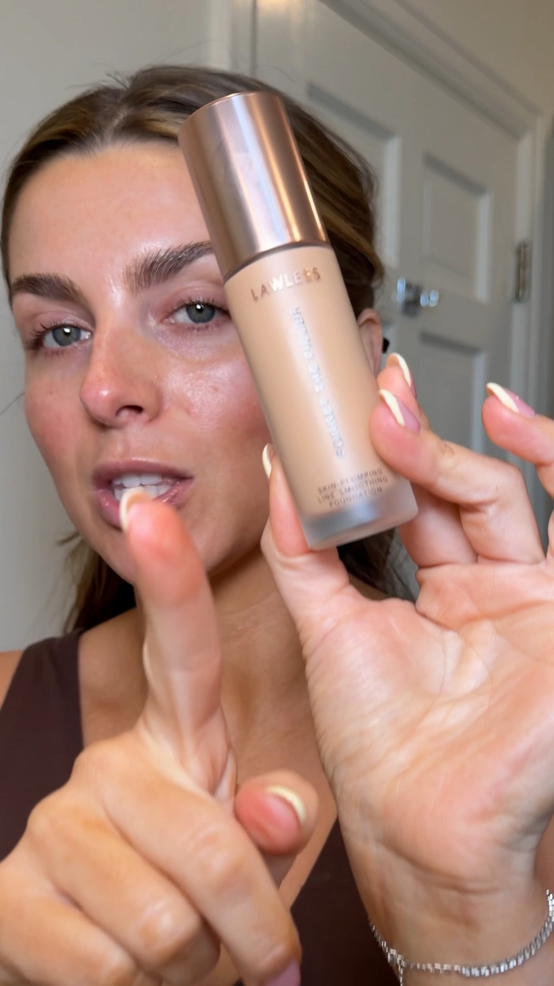 Your skincare goes beyond just your AM + PM routines, your foundation actually matters way more than you think. I love foundation that is filled with impactful skincare ingredients that are going to address my skin concerns overtime. This Lawless Forget The Filler foundation has beautiful coverage, color and a dewy/radiant finish that lasts allll day 

#LTKgrwm #LTKmorningroutine #LTKBeauty