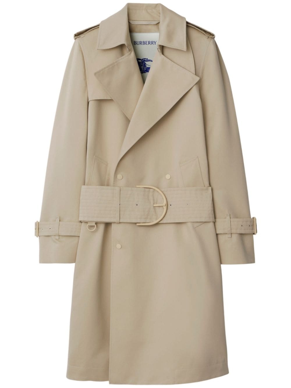 Burberry belted trench coat - Neutrals | Farfetch Global
