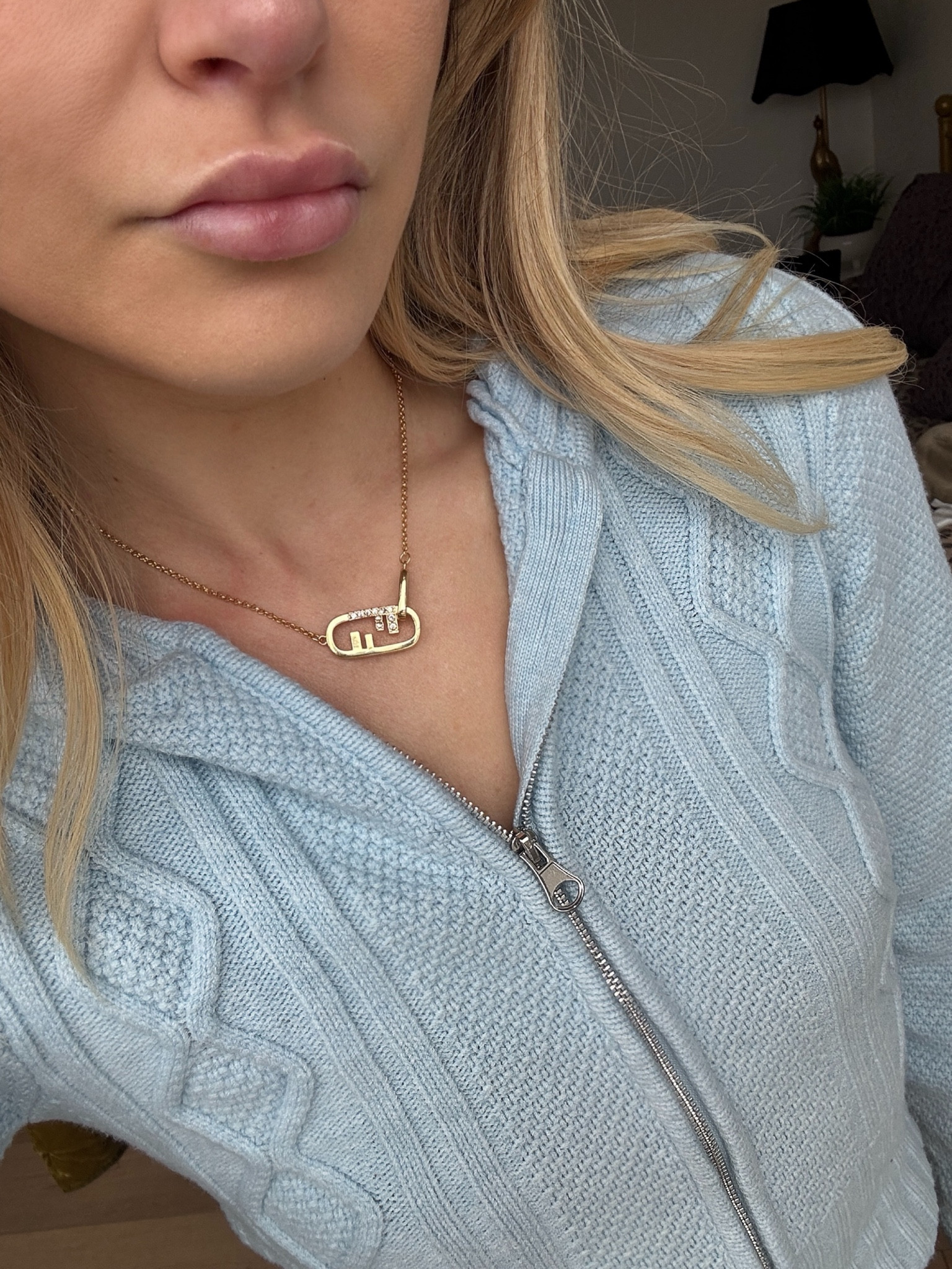 Fendi inspired gold necklace ✨

#LTKFindsUnder50 #LTKFindsUnder100 #LTKStyleTip