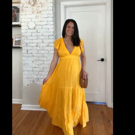 Resort style. Vacation style. Vacation looks. Beach style. Bump friendly dress. Maxi dress. Pink lily boutique. Yellow dress. Yellow maxi dress. Spring dress. Summer dress. Ratan bag. Ratan earrings. Vacation outfit. Spring break outfit 

#LTKFind #LTKbump #LTKSeasonal