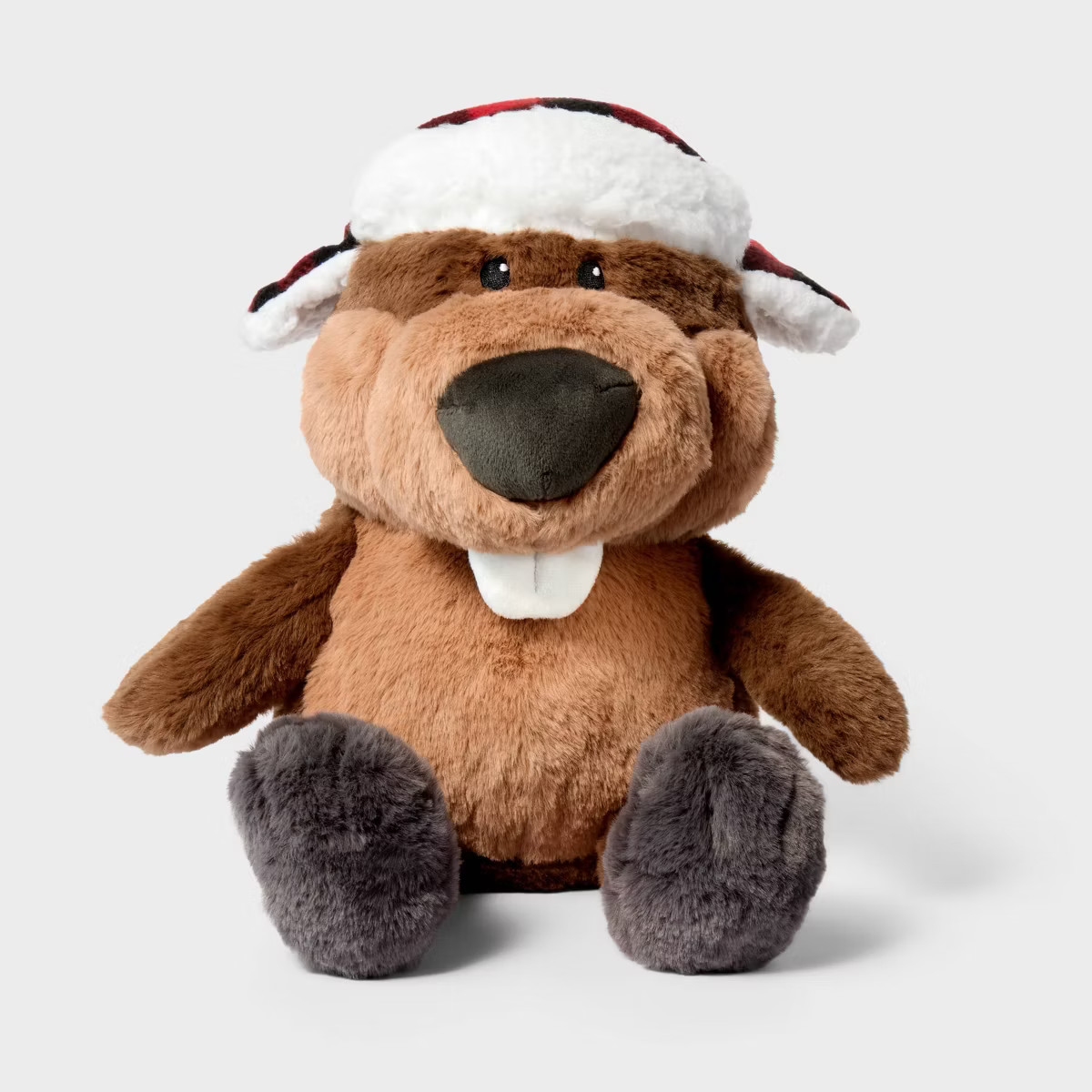 10.5'' Beaver with Hat Stuffed Animal - Gigglescape™ | Target