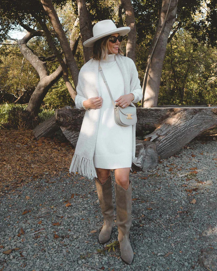 Splendid x @Cellajaneblog Turtleneck Sweater Dress | Splendid