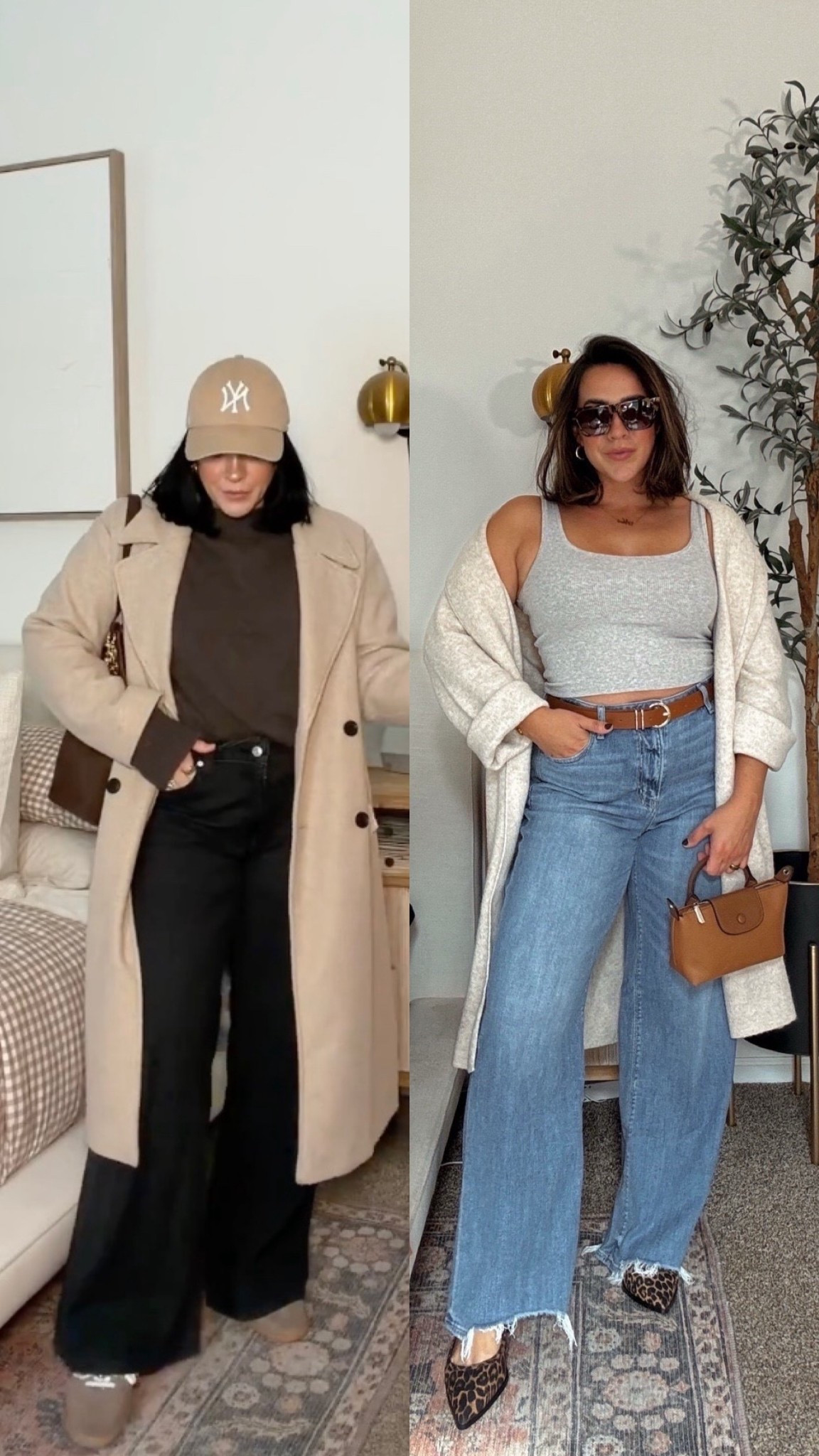 Cool mom winter outfits, which is your fav?? Millennial cardigan outfit or oversized trench, I can't decide I love both!

 Size 10/L 

#LTKootd #LTKSeasonal #LTKMidsize