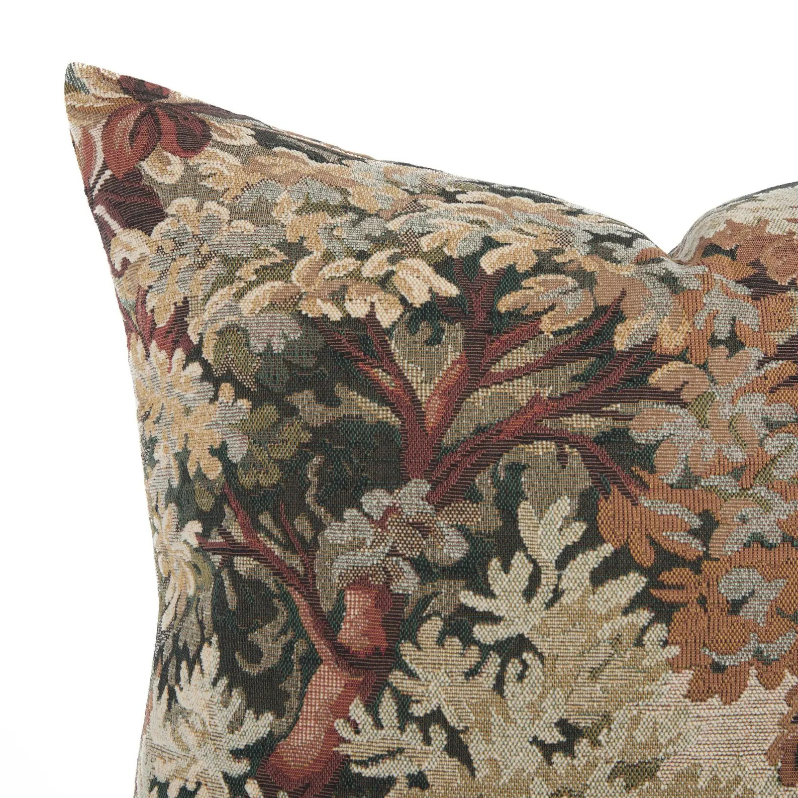 Elm Rosewood Tapestry Pillow | Etsy (Global)