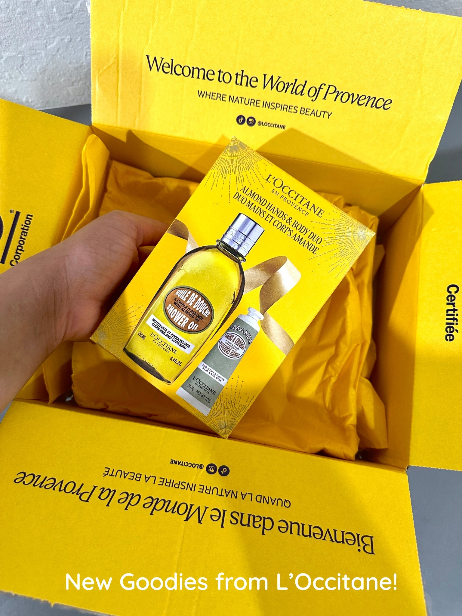 Unboxing goodies from L’Occitane 💛

#LTKGiftGuide #LTKselfcare #LTKBeauty
