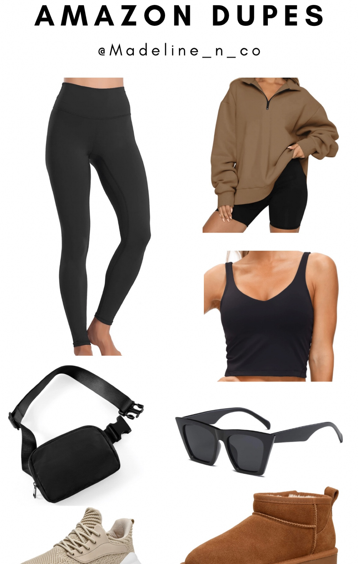 Amazon designer dupes #amazon #amazonfashion #amazonmusthaves #amazondupes #lululemon #aritzia #designerdupes 

#LTKshoecrush #LTKunder50 #LTKsalealert