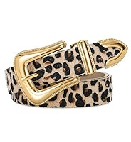 XZQTIVE Women's Leather Belt for Jeans Pants Dresses Fashion Ladies Western Leather Belt Silver B... | Amazon (US)