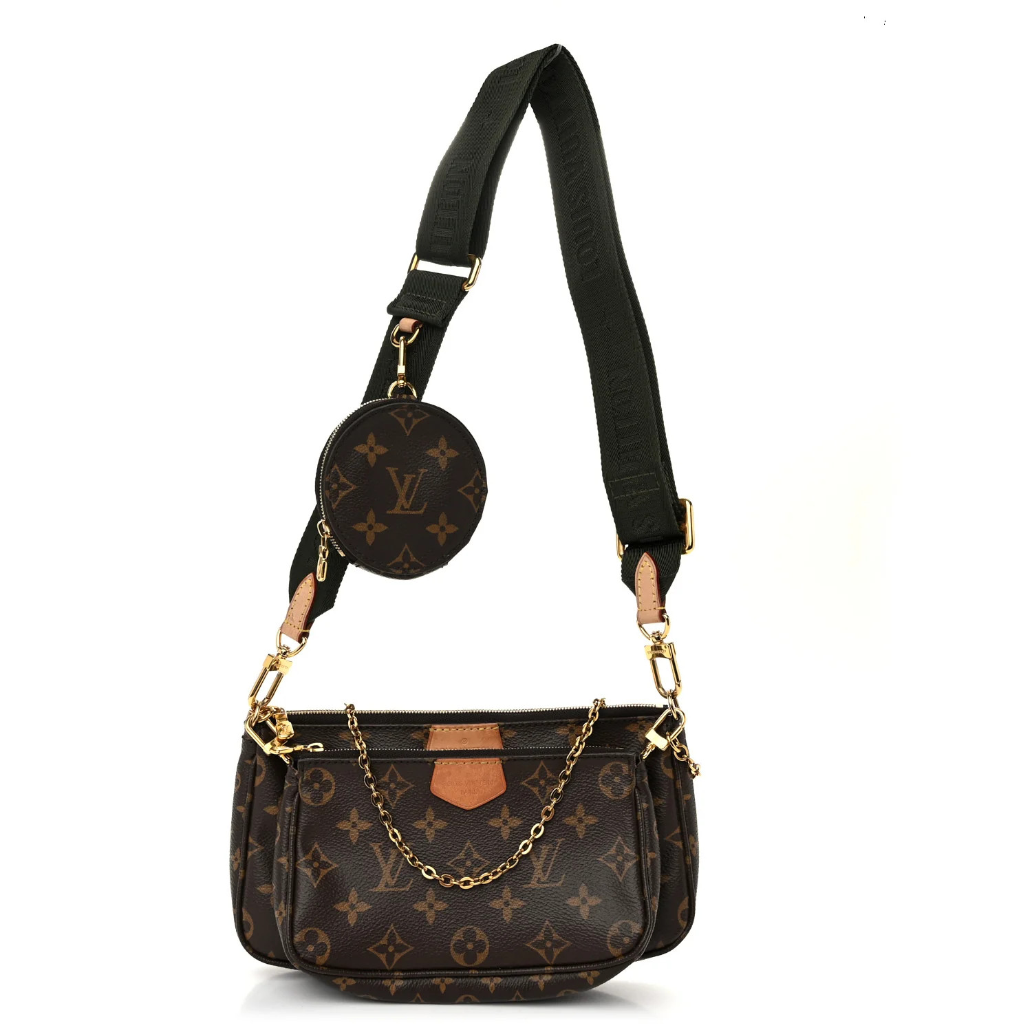 Monogram Multi Pochette Accessories Kaki | FASHIONPHILE (US)