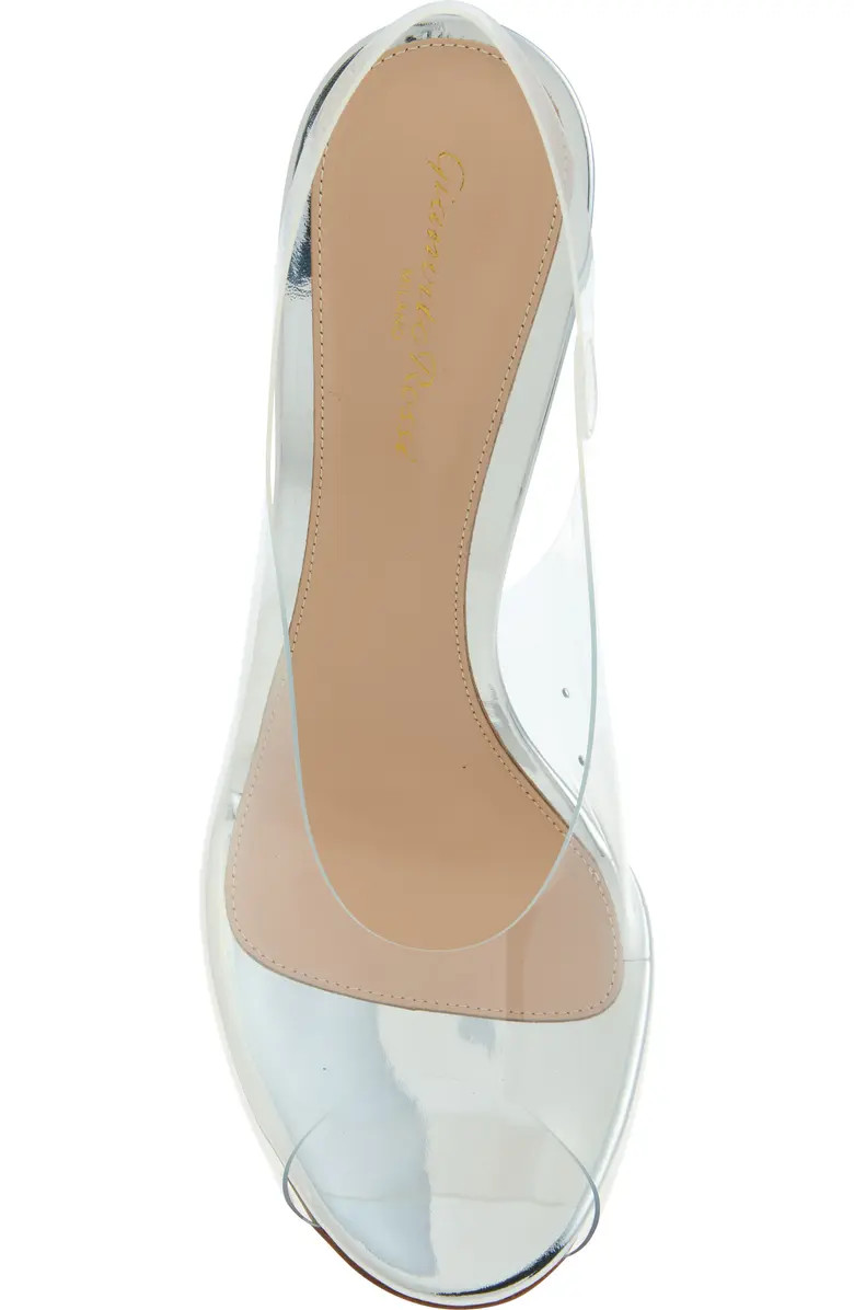 Gianvito Rossi Clear Slingback Sandal (Women) | Nordstrom | Nordstrom