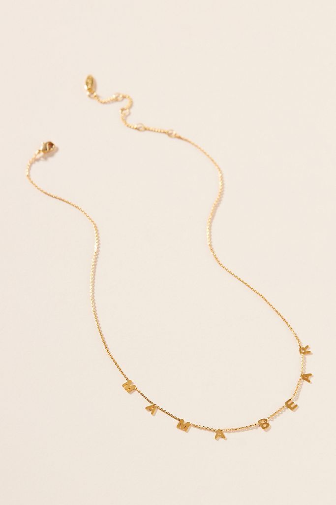 Sweet Sentiments Charm Necklace | Anthropologie (US)