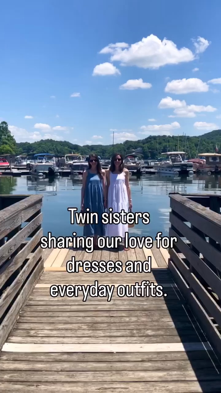 Twin sisters, sharing our love for dresses and every day outfits 🩵

Classic style 
Preppy style 
Coastal style 
Vacation outfits beach
easter dress women 
spring dresses 
spring outfits 2026

#LTKootd #LTKstorytime #LTKSeasonal