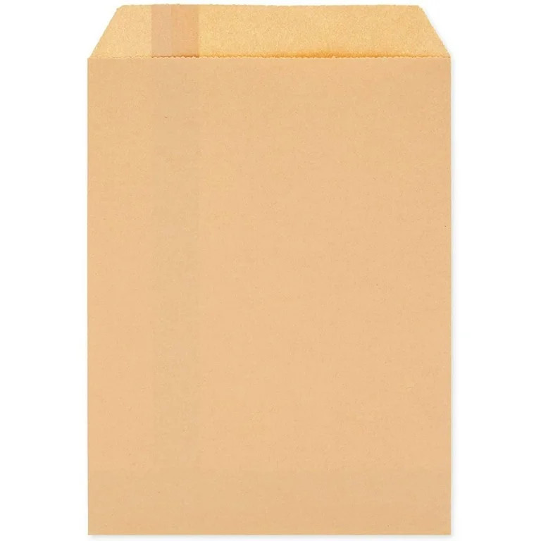 Greaseproof Paper Treat Bags for Cookies, Candy, Snacks (Kraft Brown, 200 Pack) | Walmart (US)