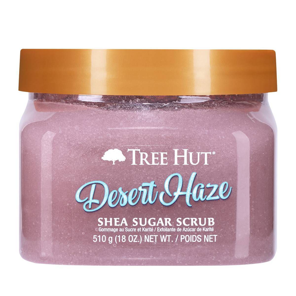 Tree Hut Desert Haze Shea Sugar Raspberry, Jasmine & Lime Body Scrub - 18oz | Target