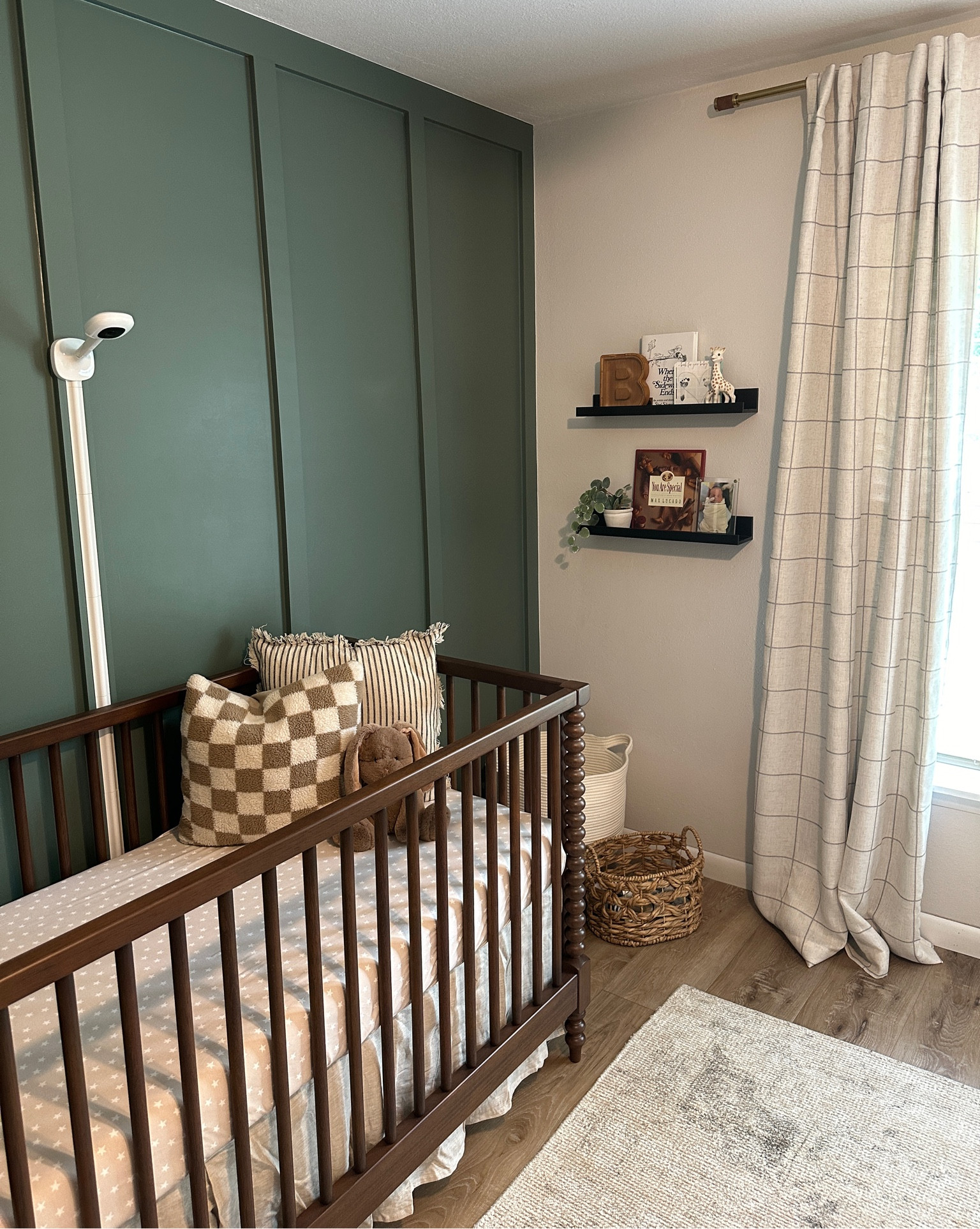 Boy nursery, nursery decor, checker curtains, crib, neutral nursery, nursery curtains 

#LTKHome #LTKBaby