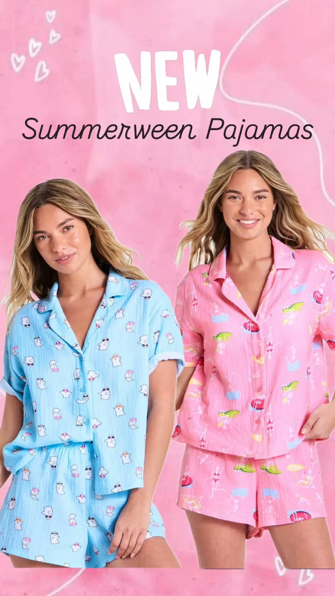 Y’all, It’s officially Summerween at Target!! 💗👻💗

My fave find so far are these adorable gauze pajama sets perfect for summer lounging.  I couldn’t decide between the super cute pink summer skeletons or light blue with all boos!  Which one is your fave?

* Pajamas Set - $25

#LTKmomlife #LTKSeasonal #LTKPlusSize
