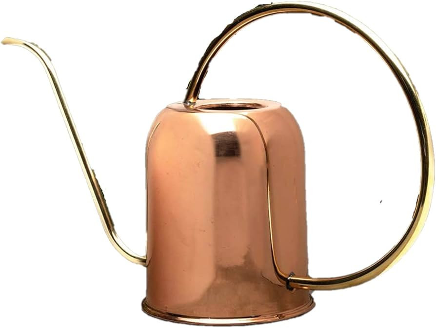 Kings County Tools Elegant Indoor Watering Can | Copper Body & Brass Handle | Holds 48-Ounces (1.... | Amazon (US)