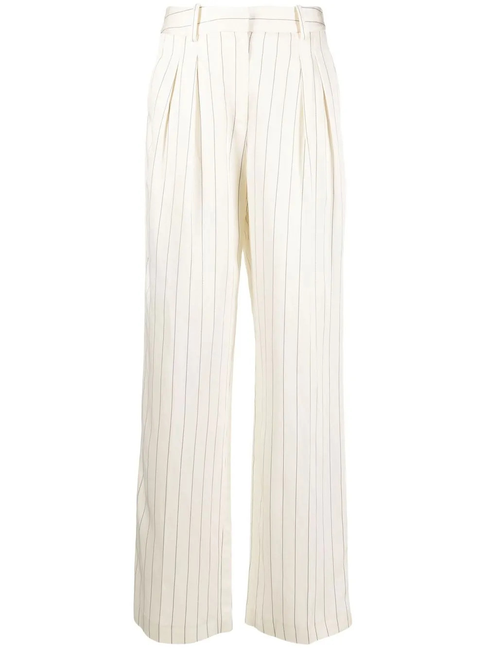 pinstripe tailored trousers | Farfetch Global