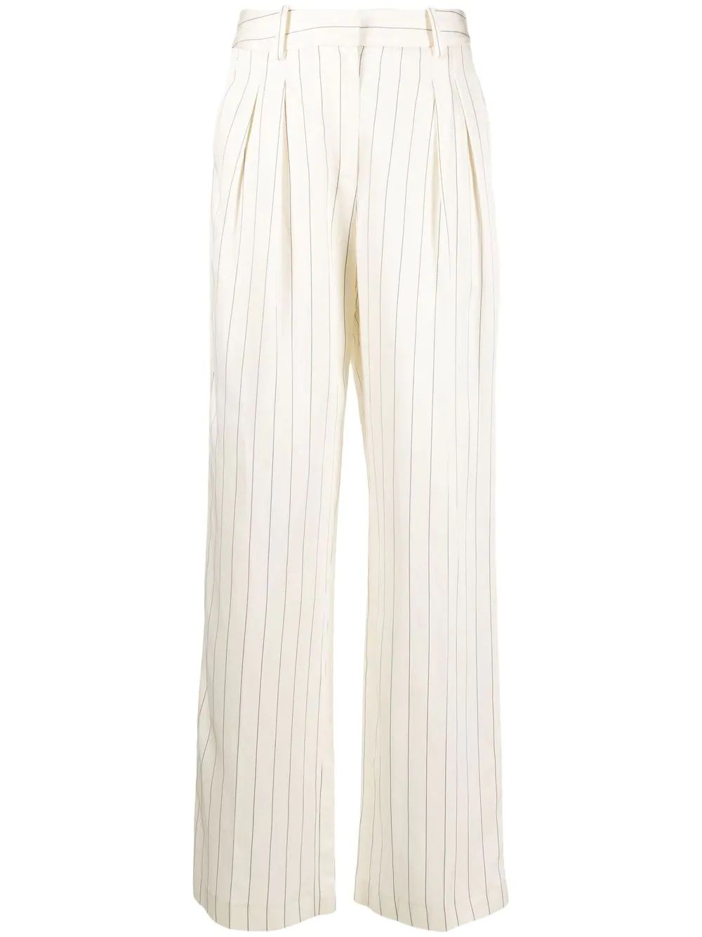 pinstripe tailored trousers | Farfetch Global