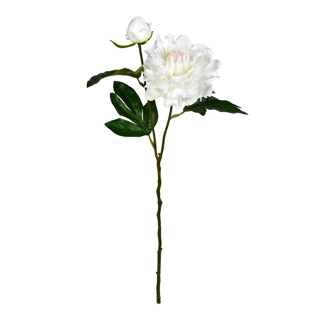Delevan 16" Artificial Peony Spray (Set of 6) | Wayfair North America