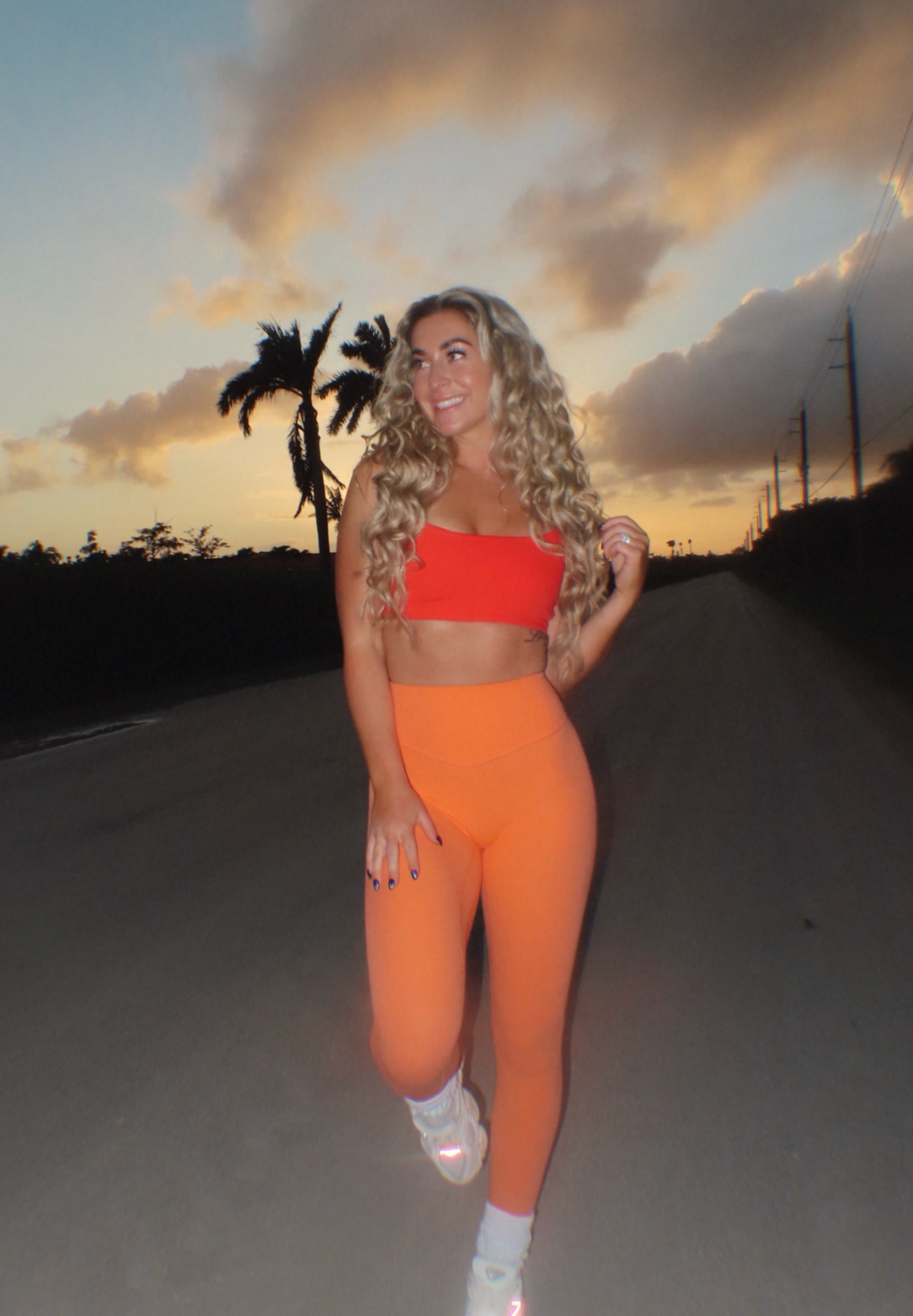 Outfit to match the sunset❤️🧡💛

Top: blood orange 
Leggings: tangerine
Colors weren’t on here to link!

#LTKActive #LTKStyleTip #LTKFitness