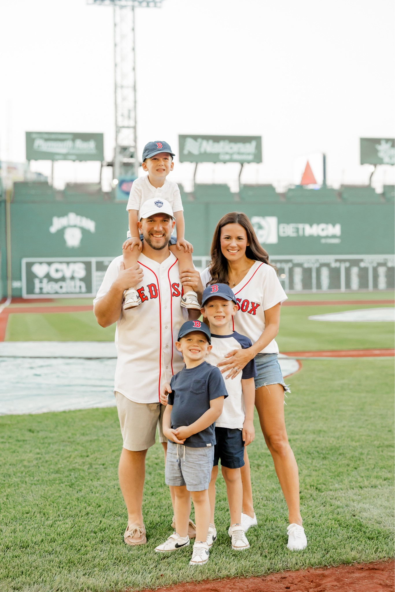 Red Sox game. Baseball game outfits. Family outfits. Family casual outfit. Boys outfit. Men’s outfit. Women’s shorts. Women’s casual outfit. 

#LTKKids #LTKMens #LTKFamily