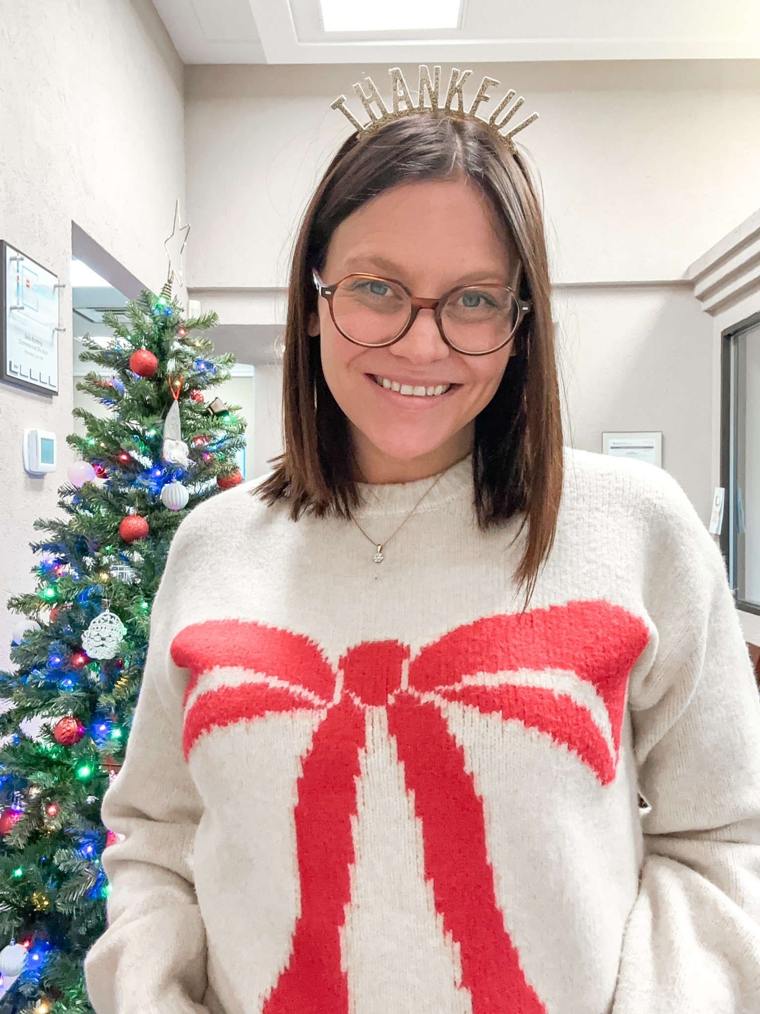 I absolutely love this holiday sweater from Target! This one is sold out; however, it now comes in baby blue with a white bow tie. TTS 

#LTKSeasonal #LTKHoliday #LTKGiftGuide