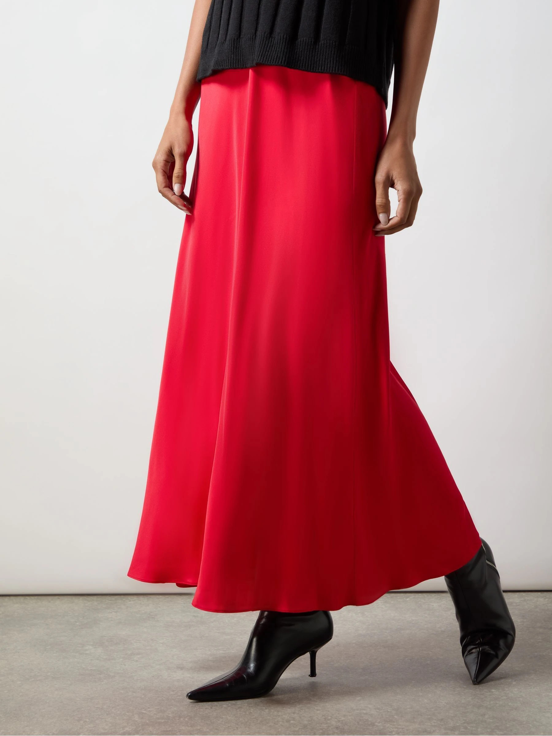 Ro & Zo Satin Bias Cut Skirt46 | Next EU