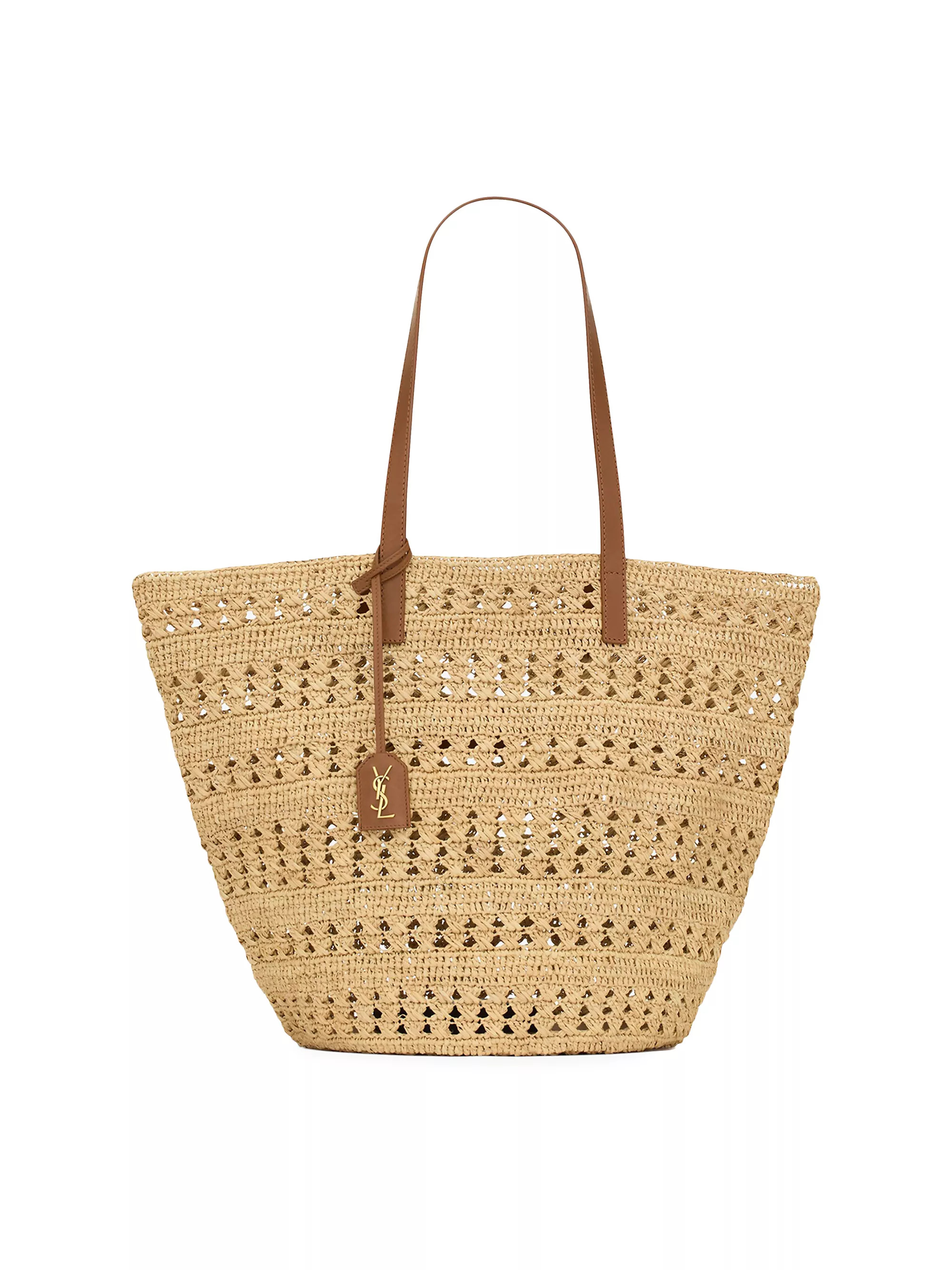 Panier Medium Bag in Raffia Tote Bag | Saks Fifth Avenue
