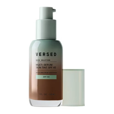 Versed Skin Solution Multi-Serum Skin Tint Foundation - SPF 40 - 13N - 1 fl oz: Buildable Coverage, Face Cream, Concealing | Target