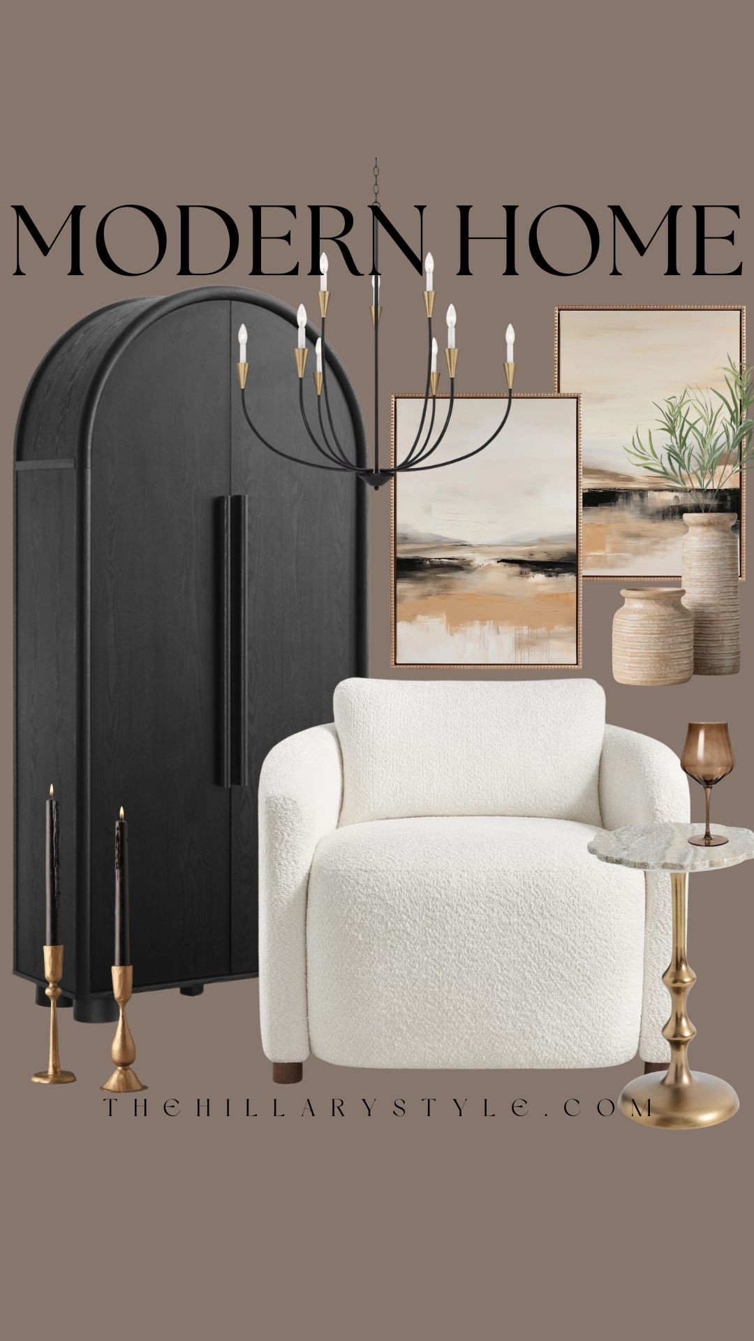 Curated Sanctuary: Modern Minimalist Corner
Bring a touch of quiet luxury to your home with this perfectly balanced modern corner. This look seamlessly blends high-end style with affordable finds, featuring a sleek, sculptural accent chair from Target paired with textured, earthy decor. We've layered in sophisticated touches like a statement ceramic vase from Lulu & Georgia and an brass and marble cocktail table from Pottery Barn to create a space that feels both grounded and elevated. Perfect for a reading nook or a stylish entryway update, this curated aesthetic proves you can achieve a designer look on a budget.

#TheHillaryStyle #ModernHomeDecor #TargetStyle #WalmartHome #LuluAndGeorgia #PotteryBarn #OrganicModern #QuietLuxury #HomeInspo #InteriorDesign2026 #NeutralHome #BedroomInspo #LivingRoomGoals #AffordableLuxury 

 

#LTKHome #LTKdayinmylife #LTKSeasonal #LTKHome