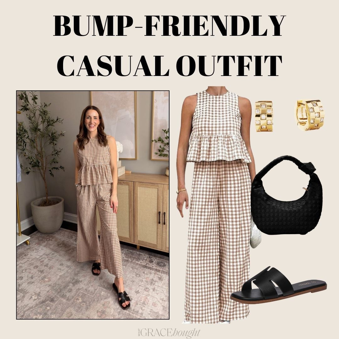 Bump friendly casual outfit! 

#LTKootd