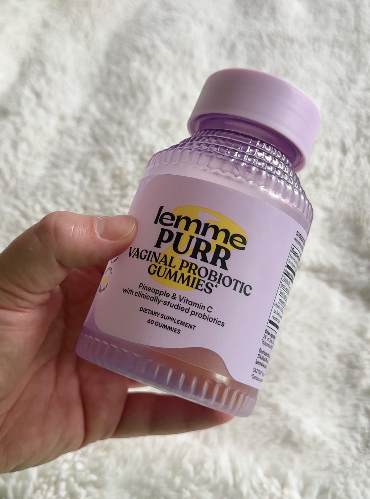 the best vaginal health gummies aka LEMME PURRR ✨🐱 I take them every day and truly see the difference in my overall Ph balance 💭 plus it tastes like a sweet pineapple candy 🍍 it’s a MUST for the girlies 

#LTKfindsunder100 #LTKxTarget