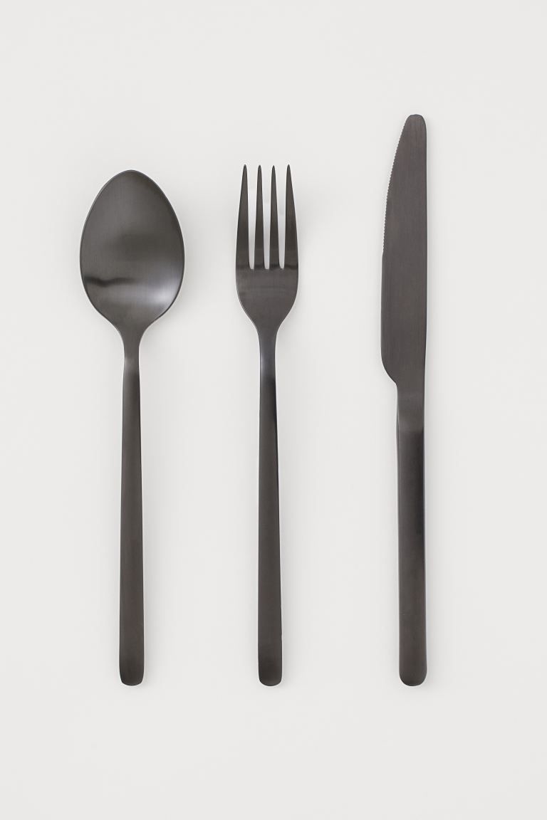3-pack cutlery | H&M (UK, MY, IN, SG, PH, TW, HK)
