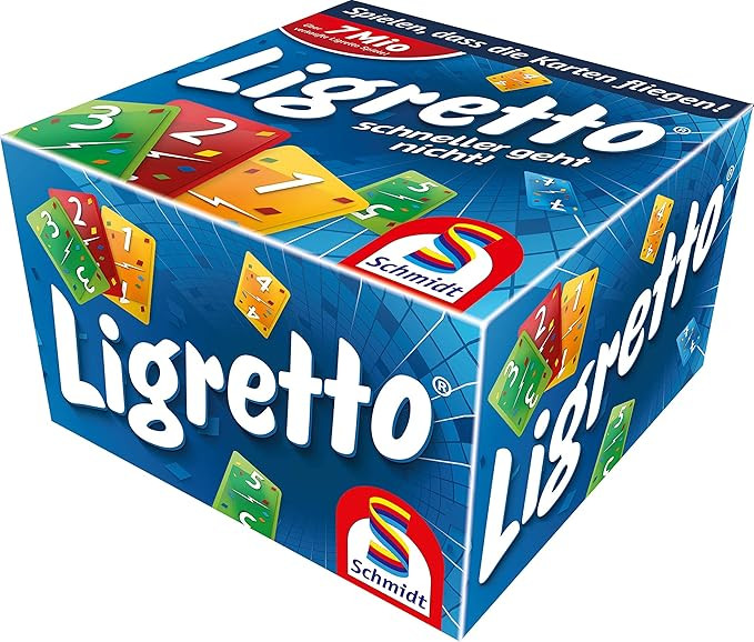 Schmidt Spiele 01101 Card Game Ligretto Blue, Single, blue | Amazon (DE)