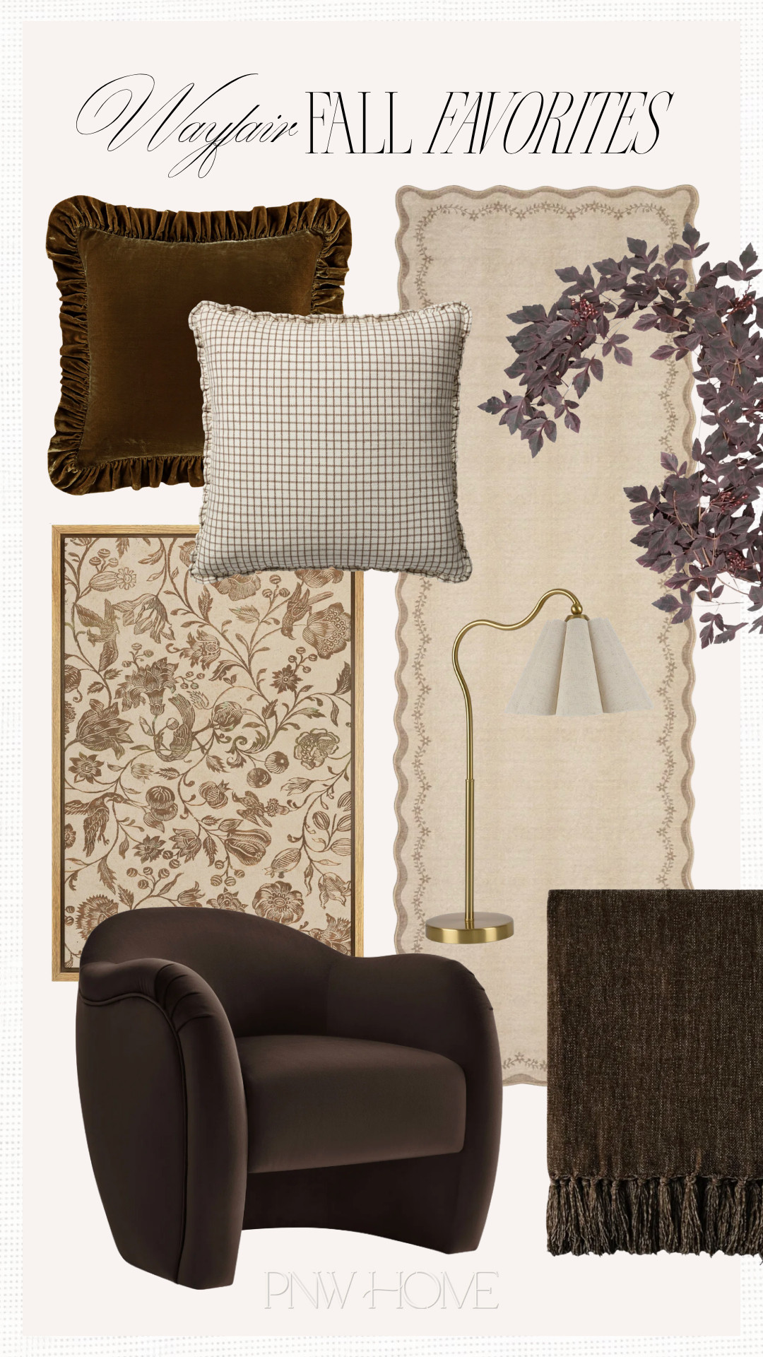 #ad Refresh your home for fall with these moody finds from @Wayfair 

#wayfair #wayfairpartner

#LTKSeasonal #LTKHome