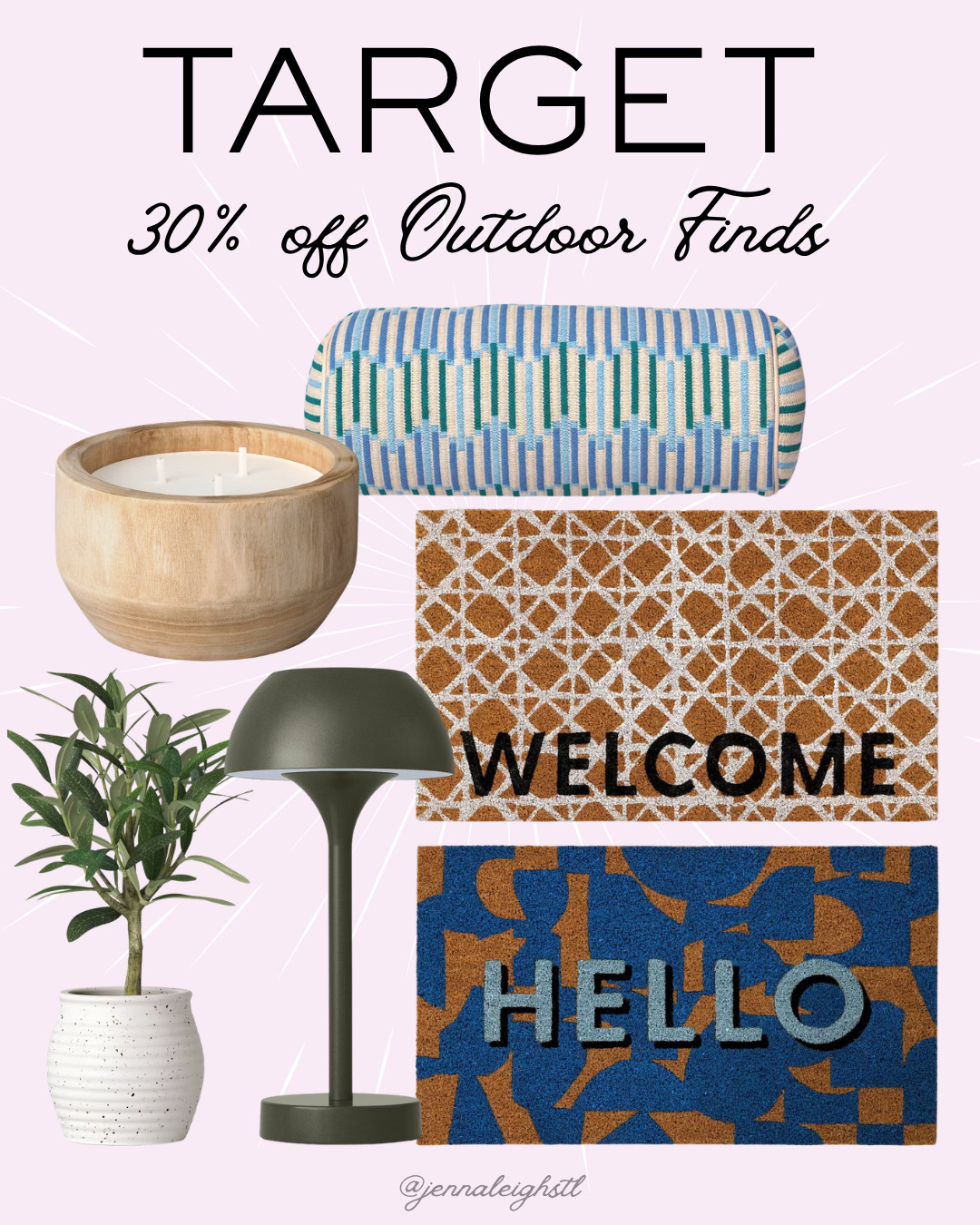 So many great outdoor finds at Target right now and they are 30% off. A great time to refresh your space for the season. 

 #LTKSeasonal #LTKHome #LTKSaleAlert